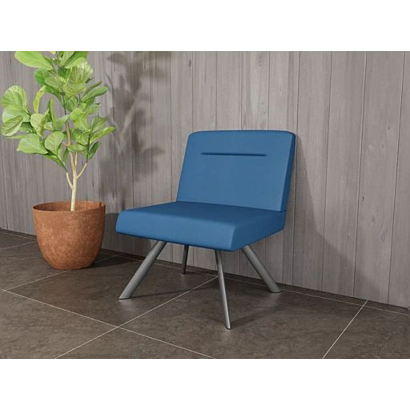 Fauteuil bistro avec accoudoirs Willow, Gris anthracite, Patriot Plus Blue Ridge