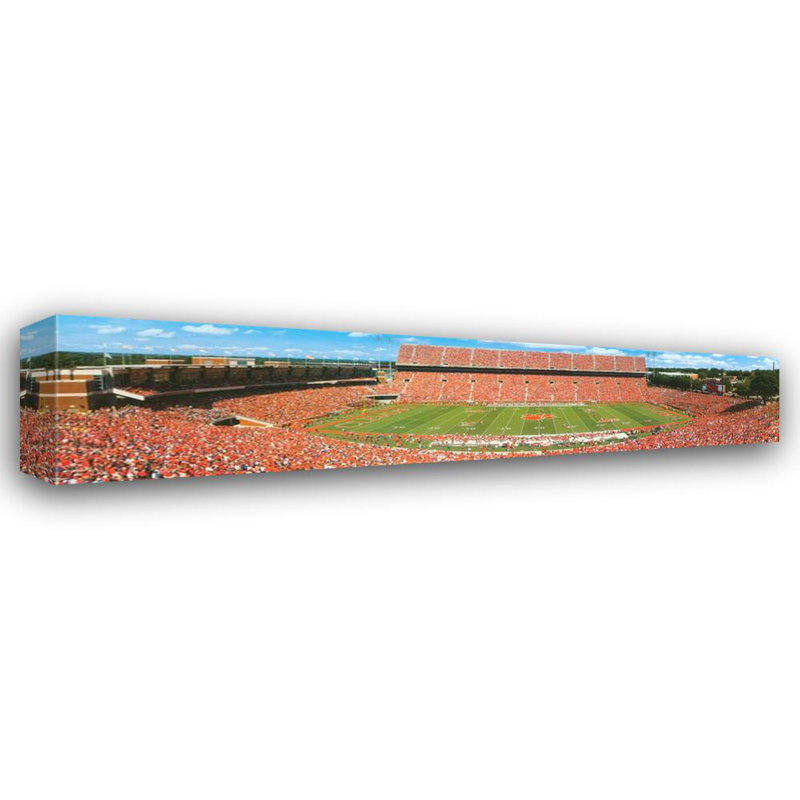 Clemson University #1, 6'' H x 24'' W