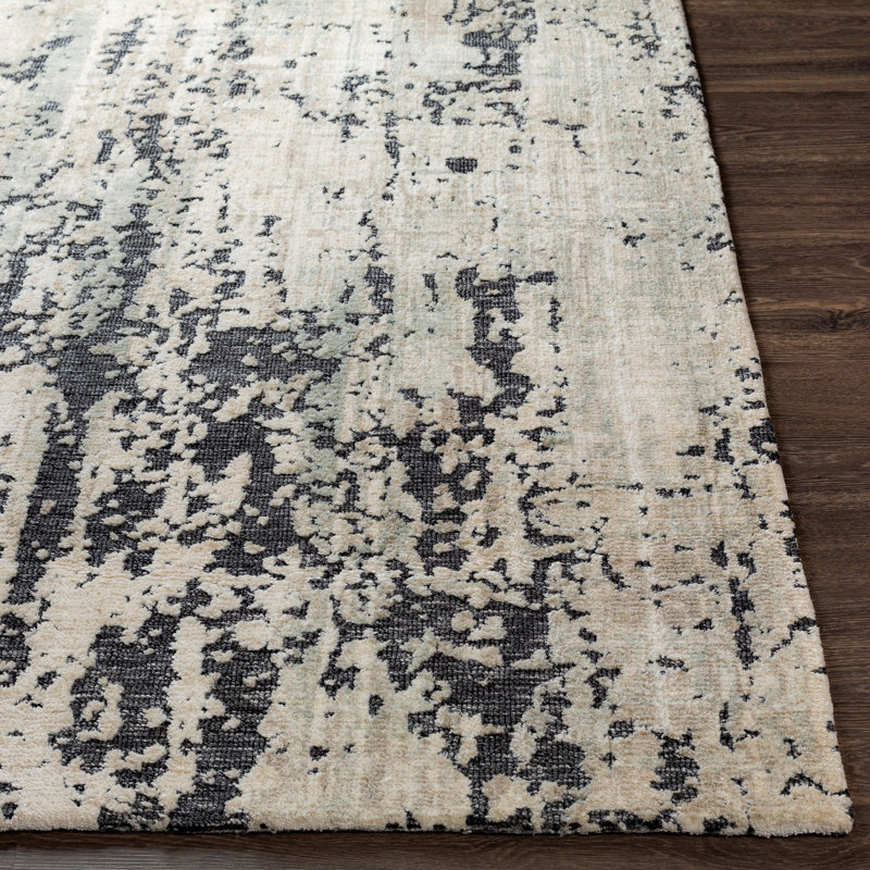 Carmiencke Abstract Indoor Rug, Rectangle 2' x 3'