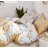 SLEEPBELLA Duvet Cover Full Size, 600 Thread Count Cotton Grey Branches And Yellow Flower Reversible Comforter Cover-120317448-120623265