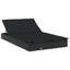 Lit de bronzage pour 2 personnes avec coussins en polyester Latitude Run®-1050331421-1050331392