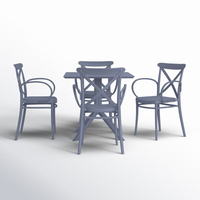Cordelia Patio 5 Piece Dining Set by Birch Lane