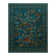 Kaldi Washable Rugs for Living Room Botanical Print Area Rug Non Slip Stain Resistant Dining Room Mat