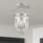 Husman Glass Semi Flush Mount-16518413-16518407