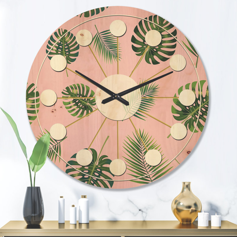 Horloge murale Palm, Très grand