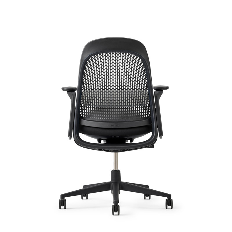 Haworth Breck Office Chair, Coal, Black