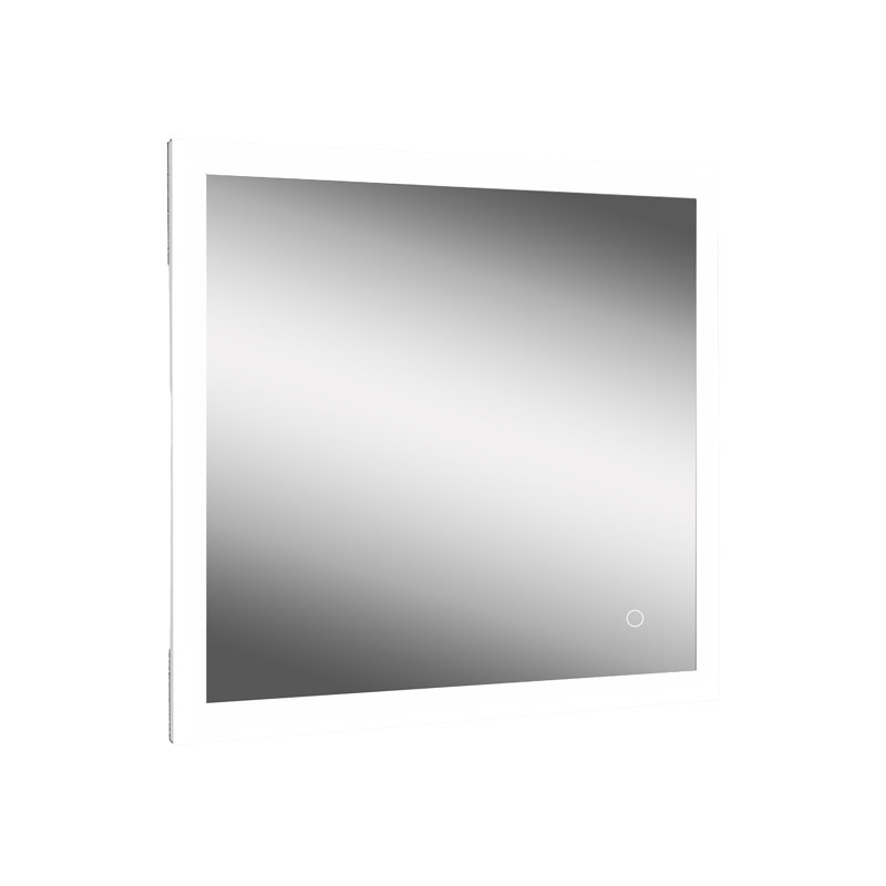 ASHER SQUARE FRAMELESS LED WALL MIRROR