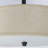 Bethenny Fabric Semi Flush Mount