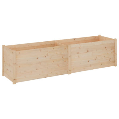 Wood Pot Planter