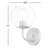 John Solid Brass Armed Sconce