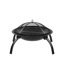 Abigaille Round Steel Smokeless Fire Pit-16783980