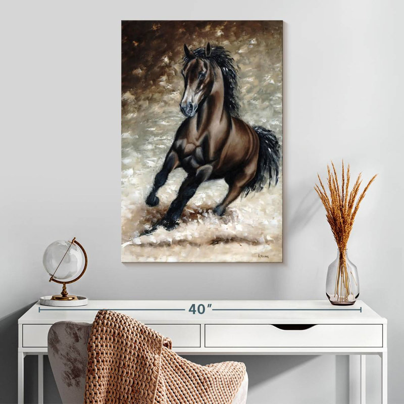Brampt Frisky Arabian, 30" H x 20" W