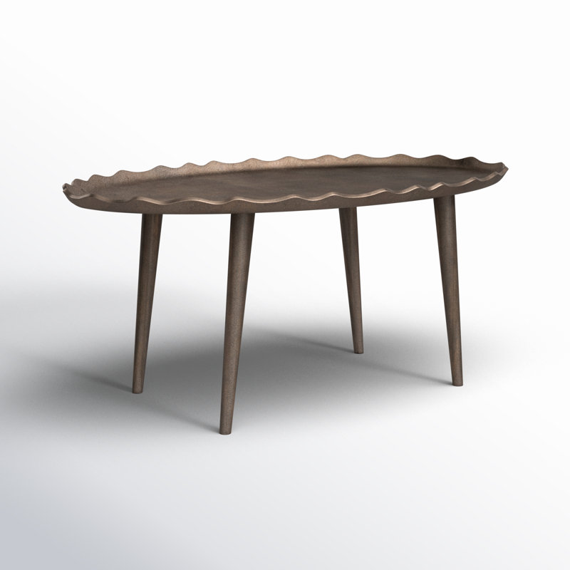 Table basse 4 pieds Avelines, Brun