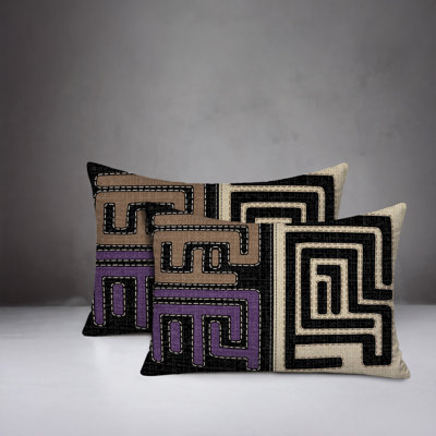Tonto Tribal Print Indoor/Outdoor Reversible Pillow
