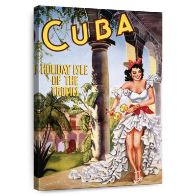 Affiche de voyage Aime Cuban