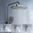 Lefton Complete Shower Set with Temperature Display in Fahrenheit and Dual Shower Head, SST2206-112618505