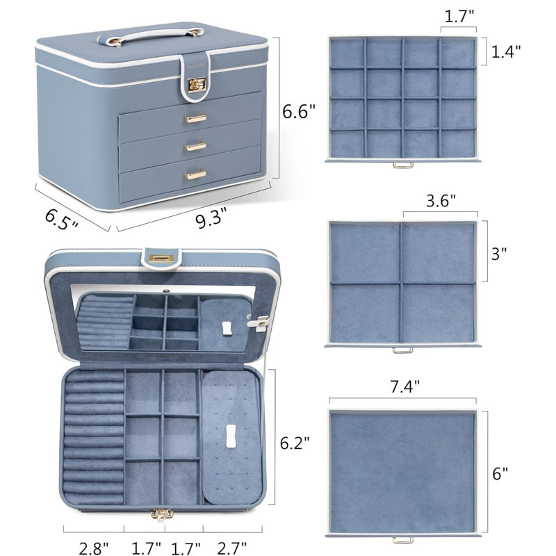 Jewellery Box +, Blue