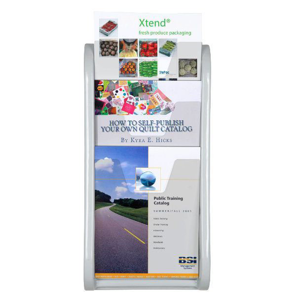 Porte-brochures mural prime, Blanc
