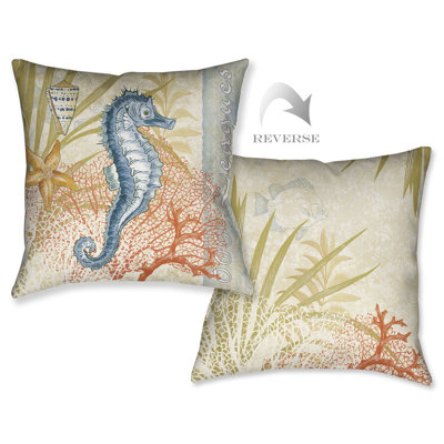 Coussin extérieur wolsey oceana hippocampe