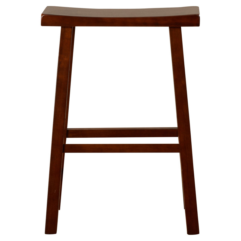 Creations Sawhorse Counter Stool, Walnut, Counter Stool (24" Seat Height)
