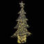 vidaXL Christmas Tree with 240 LEDs Acrylic-112224623-115607842