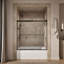Levity 59.62" x 62" Bypass Bath Door with CleanCoat® Technology-111117689-120487940