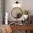 Karlei Dimmable Vanity Light with Hand Blown Glass Globe Shade-1682827075-1682869784-1681131595