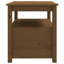 Kitrina Solid Wood Four Leg Coffee Table with Storage-1432669717