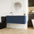 48'' Wall-Mounted Single Bathroom Vanity with Top