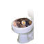 Décalcomanie de siège de toilette Rustic Wood Ducks - Couvercle de toilette en vinyle-14732069