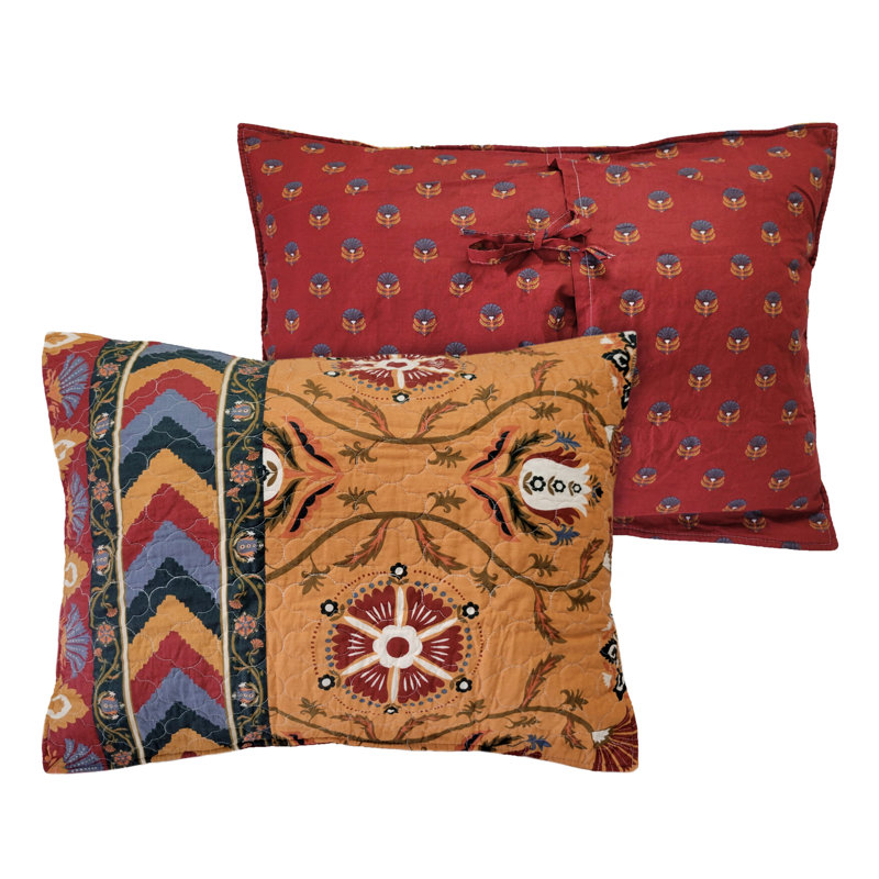 Greenland Home Fasions Farah Multi King Sham, 20x36, King