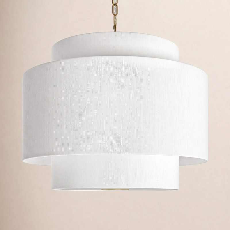Tanyel 3-Light Chandelier, Burnished Brass
