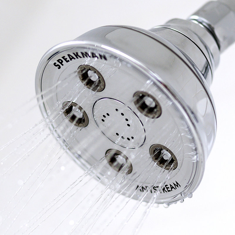 Caspian 2.5 Dual Shower Head System, Polished Chrome