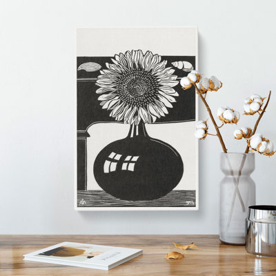Sunflower by Samuel De Mesquita - Wrapped Canvas