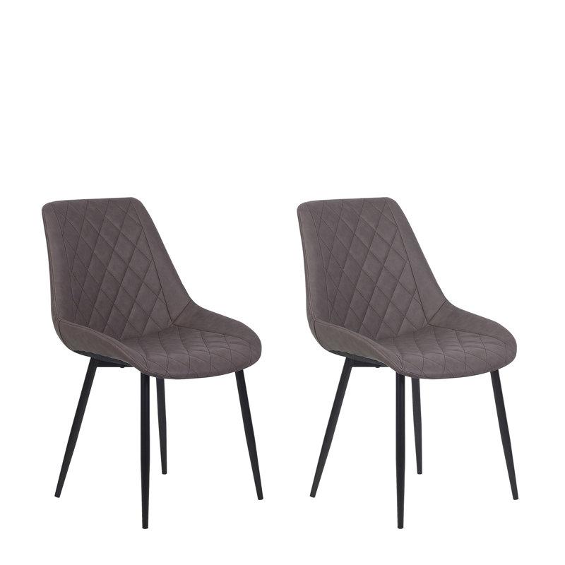 Rhett 39cm H Upholstered Side Chair, Brown