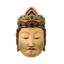 Sculpture processionnelle des masques des Devas
