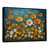 Black Floater Framed, Solid Wood