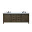 Meuble-lavabo double gris cendre 80 po X P 22 po D, ensemble de comptoir et robinet en marbre de culture-117970925-117970928