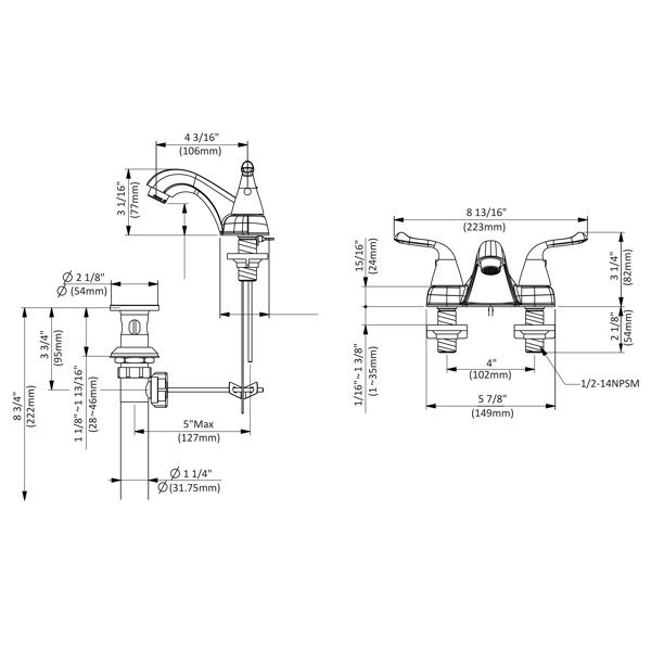 Dimensions du produit