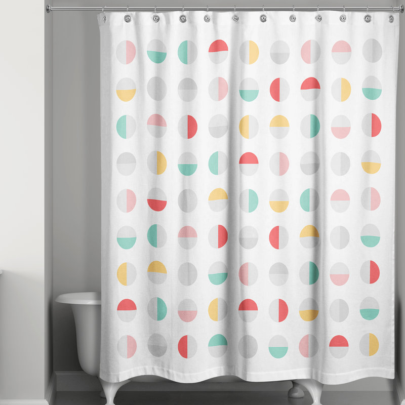 Miltona Geometric Shower Curtain