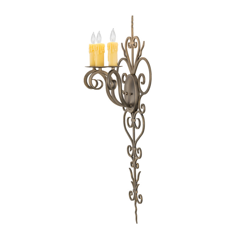 Kenna 3 - Light Candle Wall Light