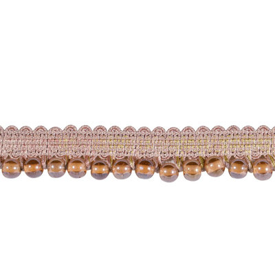Halo Beaded Trim Fabric