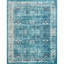 Tapis bleu Yareli-56547609