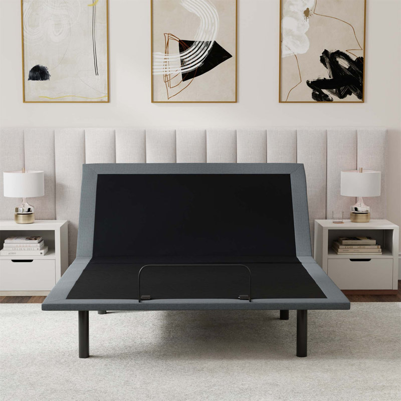 Split Top King Adjustable Bed Base With Head And Foot Position Adjustments
