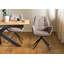 POLSTERSTÜHLE Polyester Blend Upholstered Metal Swivel Chair-103078119