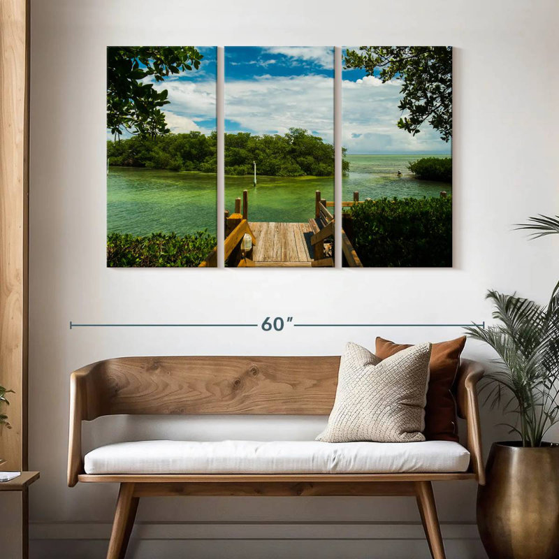 Gillard Florida Keys Mangrove Trees, 32" H x 50" W