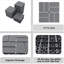 44 pièces de tuiles de terrasse emboîtables 12,1 po x 12,1 po, facile à installer, résistantes aux intempéries et nécessitant peu d'entretien pour le porche, la piscine, le balcon, la cour et l'intérieur-122947338