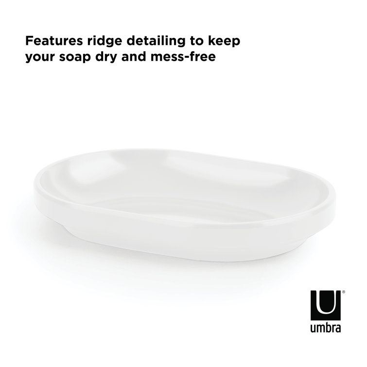 Umbra Junip Oval Soap Dish - Black