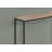 Narrow Console Entryway Accent Table - Modern Brown Laminate/Metal For Living Room Or Bedroom | Gift Idea-1582703553-1582670128