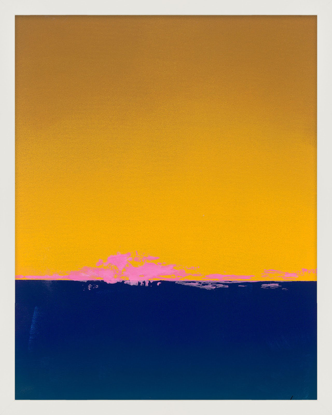 Horizon 1 Print by Lee Lessem, White, 20" H x 16" W x 1.25" D
